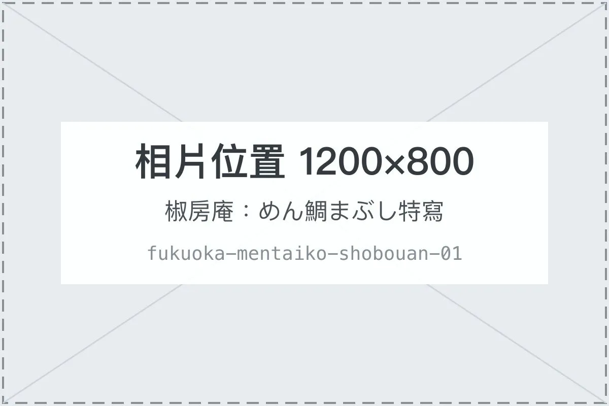 椒房庵：めん鯛まぶし特寫